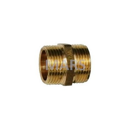 Spojka na AQ hadicu G6/4"/G6/4" vonk+vonk, mosadz